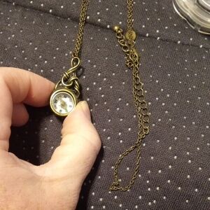 Vintage Gold Pendant Necklace